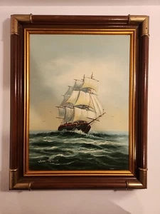 Original John Terrion Painting. Signed. - Picture 1 of 5