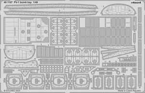Eduard 481107 1:48 Lockheed PV-1 Ventura bomb bay to be used with Academy - Picture 1 of 1