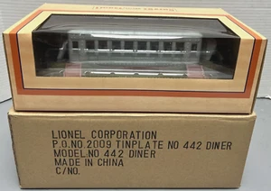 Lionel O-Spur 11-90052 Nr. 442 DINER GRAU UNLACKIERT - NEU IM KARTON - Bild 1 von 4