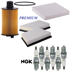 Tune Up Kit Filters Spark Plugs For JAGUAR F-PACE V6 3.0L 2017-2020 - Picture 1 of 1