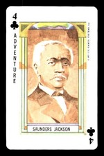 #C035 SAUNDERS JACKSON Oddball Card FREE SHIPPING