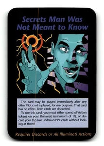 Secrets Man Was Not Meant To Know Card Base Set INWO Illuminati NWO - Picture 1 of 4