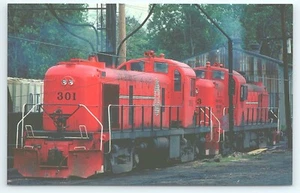 Cartolina Ann Arbor ALCO Roadswitchers Toledo Engine House 1980 Ohio - Foto 1 di 2