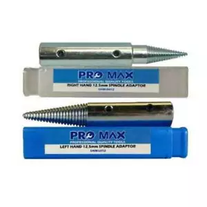 Pro-Max Bench Grinder Metal Polishing Spindle Adaptors Set 12.7mm - 1/2" - Picture 1 of 8