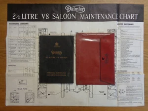 Daimler 2.5 Litre V8 Owners Handbook/Manual and Wallet - Picture 1 of 4