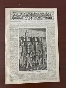 SCIENTIFIC AMERICAN September 15, 1883, La Normandie, Baseball Science - Picture 1 of 10