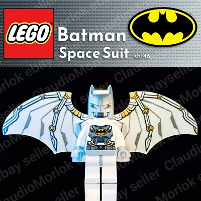 ⭐ LEGO Space Batman Minifigure sh146 sh0146 Dc Comics Justice League 76025 - Immagine 1 di 4