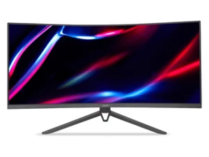 34" Acer ED343CUR V3 Curved UWQHD Monitor 180Hz 1ms HDMI DP Speaker Gaming VESA - Picture 1 of 3