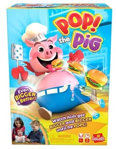 Goliath Pop The Pig Bigger Better Game for Kids Fun Ages 4 and Up - Picture 1 of 6