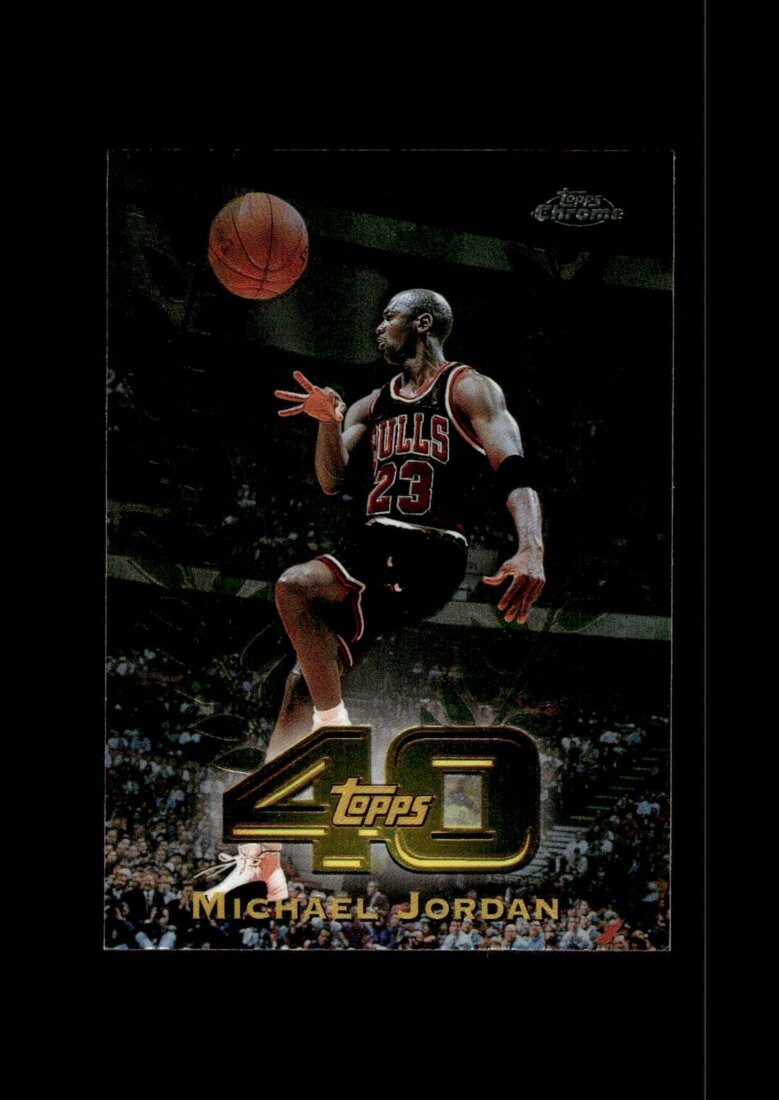 色褪せなし☆Michael Jordan 97-98 Topps 巡り合わ Chrome
