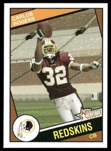 Carlos Rogers 2005 Topps Heritage #62a Washington Redskins RC - Bild 1 von 2