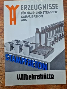 Werbung Reklame Plakat Prospekt 30er Wilhelmshütte Sprottau Schlesien Szprotawa - Bild 1 von 5