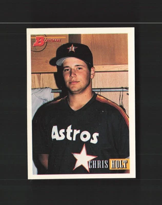 1993 Bowman #264 Chris Holt Houston Astros Rookie MM - Image 1 of 2