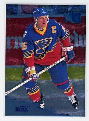 1995-96 FLEER METAL SKYBOX BRETT HULL #125 - Image 1 of 2