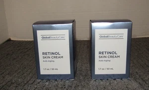 SET OF 2 Global Beauty Care Retinol Anti Aging Skin Care 1.7oz - Picture 1 of 3