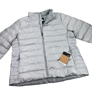 The North Face Aconcagua 550 Down Jacket Womens XXL STANDARD FIT Meld Gray NWT - Picture 1 of 9