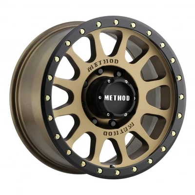 Method Race Wheels MR305 NV 17x8.5 +0 Bronze Black Wheel 8x165.1 8x6.5 (QTY 1) Foto 1 de 4