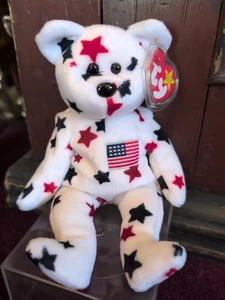 Ty Beanie Babie MWMTs - Glory the Bear - Picture 1 of 4