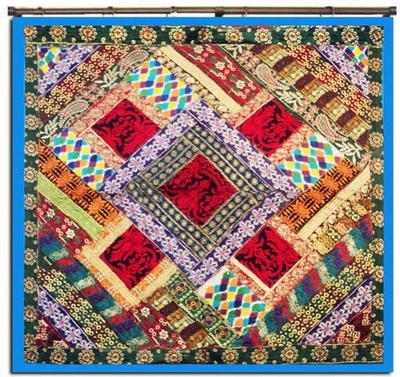 TAPIZ COLGANTE PARED DECORACIÓN ARTE ÉTNICO INDIO BORDADO A MANO 40" REGALO PARA NIÑA Foto 1 de 4