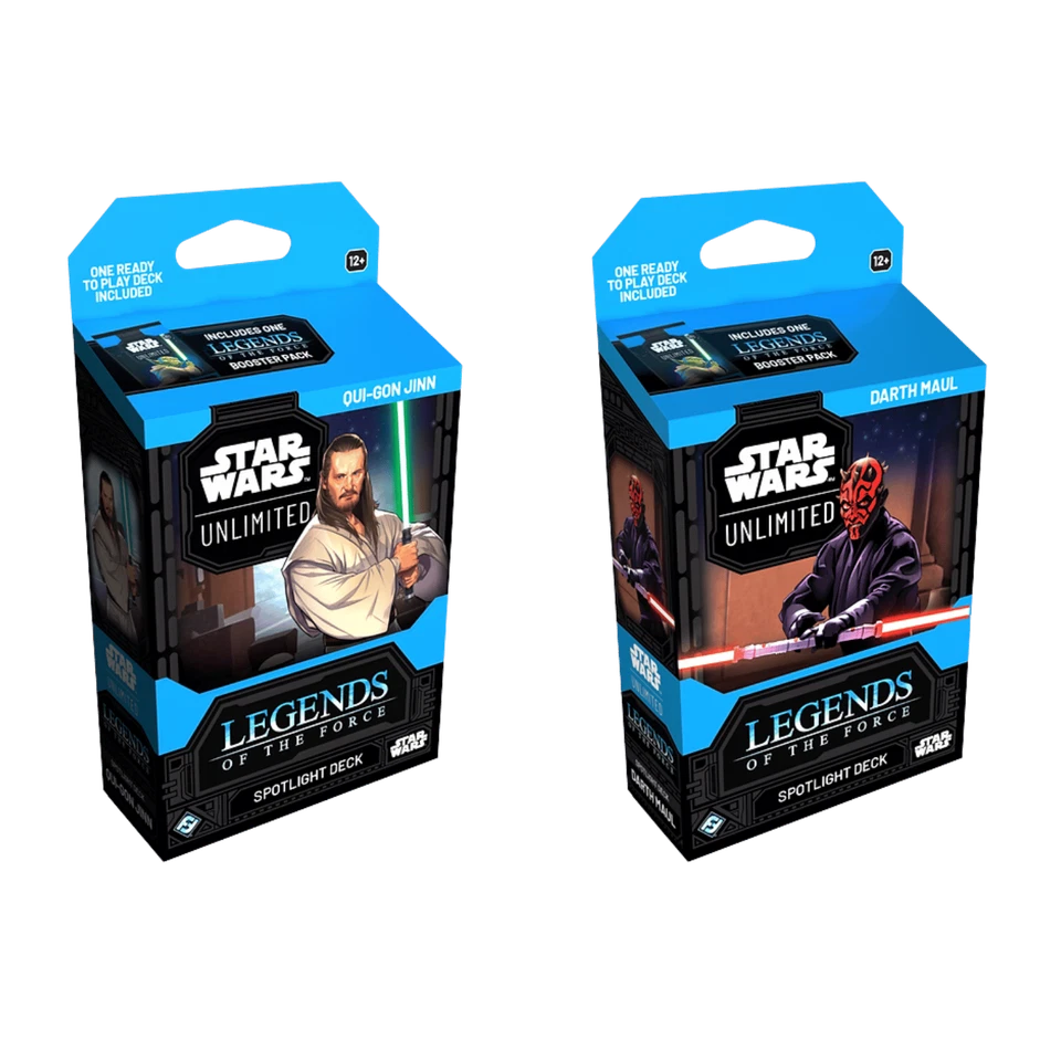 Star Wars: Unlimited Legends of the Force Set of 2- Spotlight Decks - Image 1 of 1