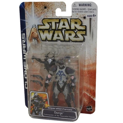 Figura de acción Durge Star Wars Clone Wars realista serie 2003 figuras básicas Foto 1 de 2