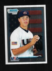 Bowman Chrome Matt Olson 2010 1st Bowman - Atlanta Braves - Imagen 1 de 2