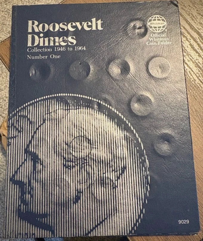 1946–1964 Roosevelt Dime Set – Missing 1946-D & 1947 – Near Complete - Image 1 of 4