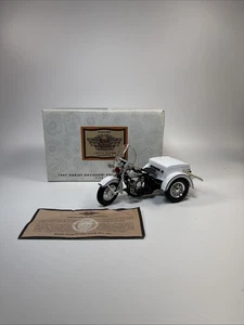 Harley Davidson Motorrad 1947, Police Servi-Car Bank Die Cast Modell 1:12 lesen - Bild 1 von 15