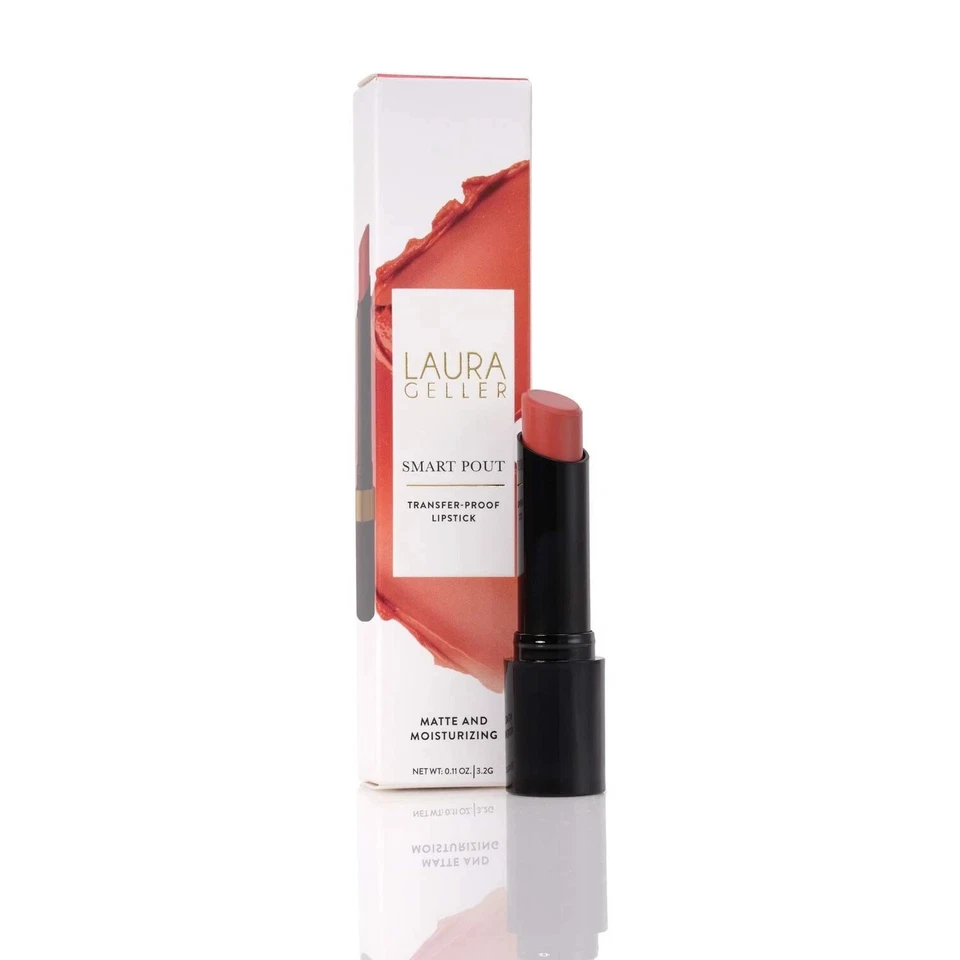 NIB Laura Geller Smart Pout Transfer-Proof Matte Lipstick 0.11 oz CLEVER - Image 1 of 1