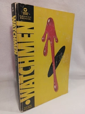 Watchmen Alan Moore 1987 First Edition 1st Printing TPB Graphic Novel Comics Vtg - Image 1 of 4