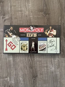 Juego de Mesa Monopoly 25 Aniversario Elvis Edición Coleccionista~NUEVO~SELLADO~2002 - Imagen 1 de 11