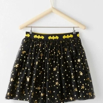 NWT 120 US 6-7  Hanna Andersson Batgirl / Batman Skirt Size - Image 1 of 3