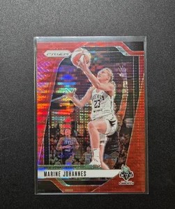 Marine Johannes 2024 Panini Prizm WNBA #41 Red Pulsar Prizm /299 NY Liberty - Bild 1 von 2