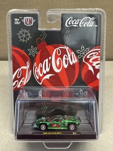 2025 M2 Machines Coca Cola Christmas Holiday 1966 Ford GT 40 MK II - Picture 1 of 6