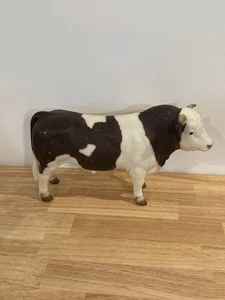 Retired Breyer Horse #386 Simmental Bull Chestnut White Charolais Cow READ! - Picture 1 of 6