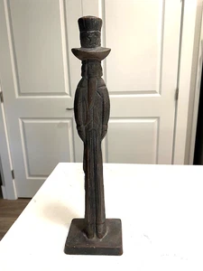 De colección Hierro Fundido Delgado Tío Sam 13-1/2" Alto Raro - Imagen 1 de 10