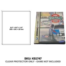 Protector For Samsung Saturn Sega Rally Championship 1995 Big Box