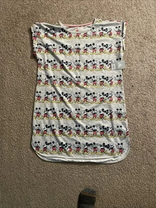 Disney Store Minnie Mouse Mickey Mouse Ladies Nightgown NEW Sleeveless - Picture 1 of 4