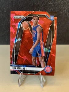 2024-25 Panini Prizm - Ron Holland II #269 Red Ice Prizm (RC) Color Match - Picture 1 of 2