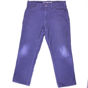 Duluth Jeans Herren 36x30 grau Feuerwehrhose Relaxd Work Flex Canvas, passt 35,75x27,25 - Bild 1 von 15