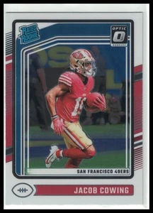 2024 Donruss Optic #236 Jacob Cowing San Francisco 49ers RC - Bild 1 von 2