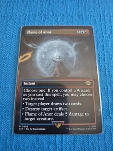 MTG LOTR Flame of Anor EXTENDED ART #406 Magic the Gathering Lord of the Rings - Bild 1 von 2