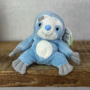 Blue Nose Friends Sonny #12 - Mini Blue Sloth Soft Toy Safari Animal 5" - Picture 1 of 7