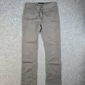 Pantalone chino KR3W Krew Denim K slim uomo 32x31 grigio cotone gamba dritta cachi - Foto 1 di 12