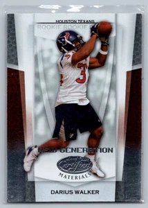 2007 Leaf Certified Materials #185 Darius Walker - Picture 1 of 2