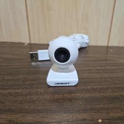 Ubisoft Hercules USB Camera for Nintendo Wii Model WC04 White Webcam - Image 1 of 4