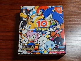 Sega Dreamcast DC Sonic Adventure 2 10th Anniversary Birthday Pack [Unopened]