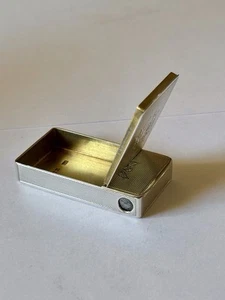 RARE Victorian Silver Vesta & Cheroot Cutter Combo Abraham Brownett London 1866 - Picture 1 of 17