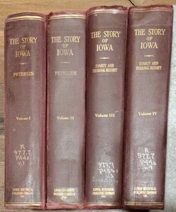 Die Geschichte von Iowa: Der Fortschritt eines amerikanischen Staates. 4 Bände Set - Bild 1 von 3