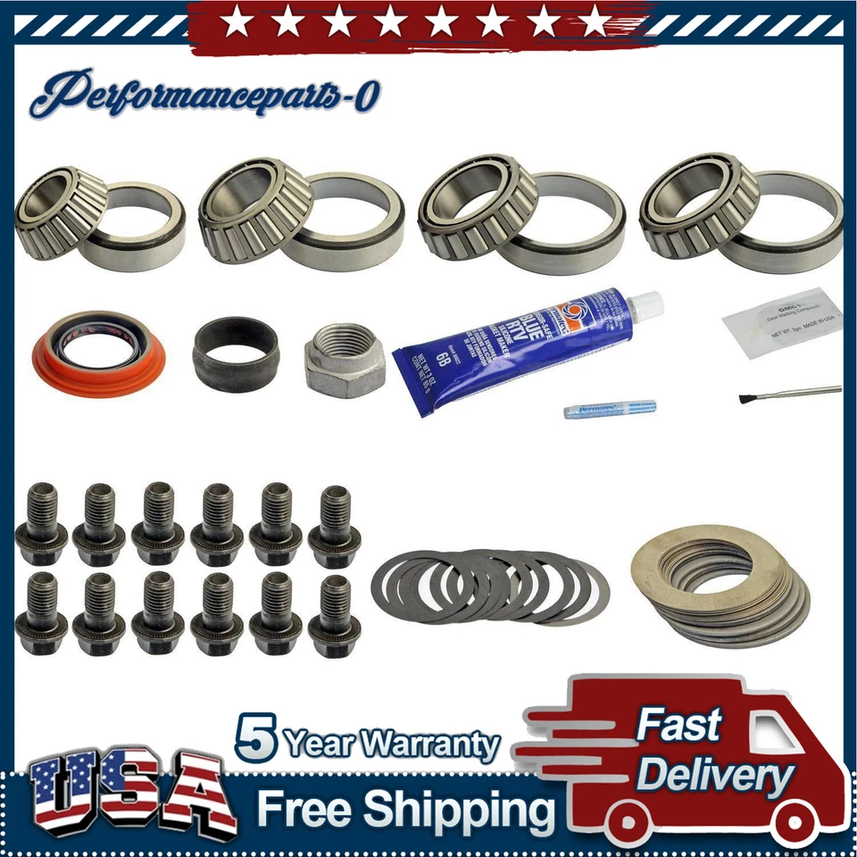 Rear Differential Rebuild Kit for GMC G2500 1991 1992 1993 1994 1995 5.7L V8 - Image 1 of 1